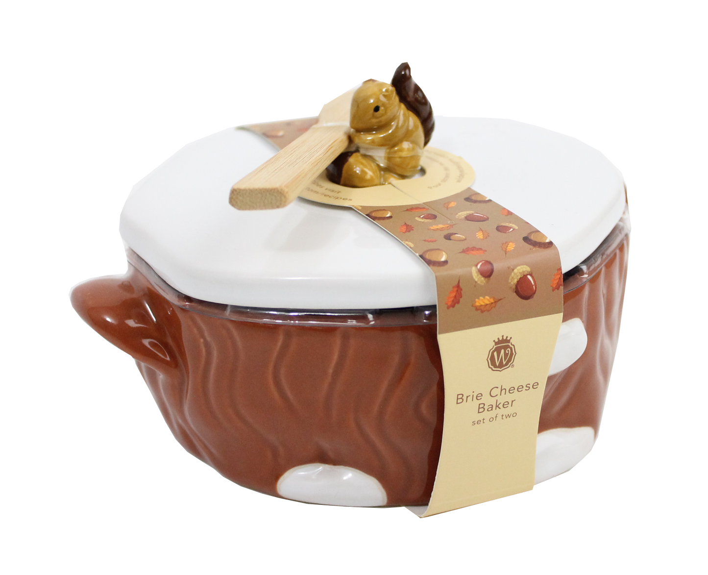 FIGURAL WOODLAND SQUIRREL BRIE BAKER