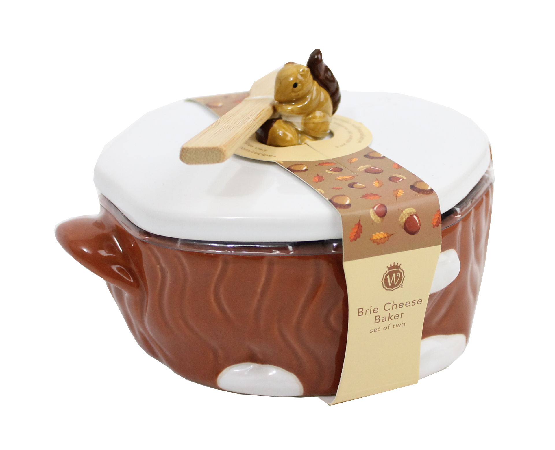 FIGURAL WOODLAND SQUIRREL BRIE BAKER
