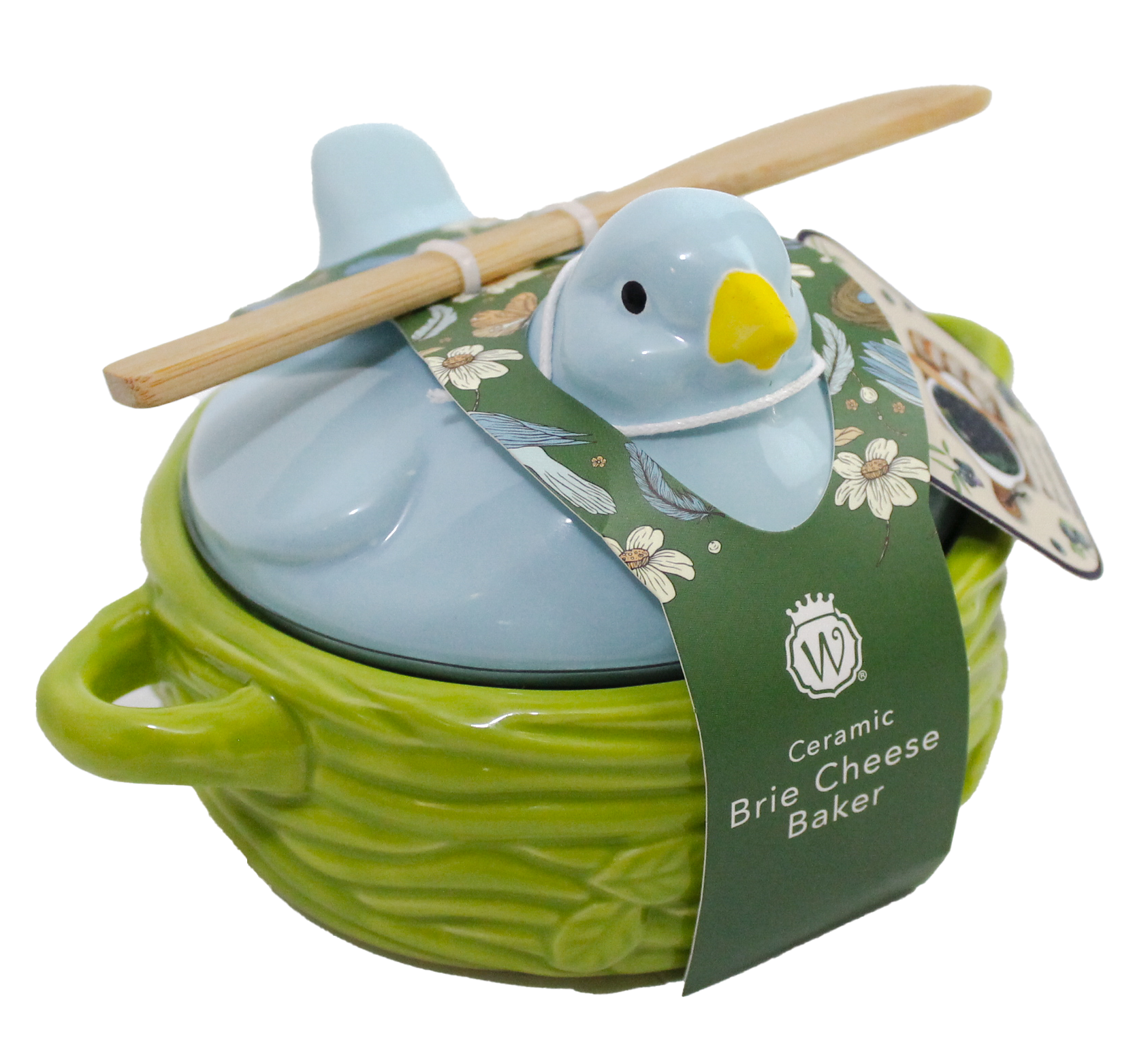 FIGURAL BLUE BIRD BRIE BAKER