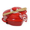 FIGURAL RED HEART BRIE BAKER
