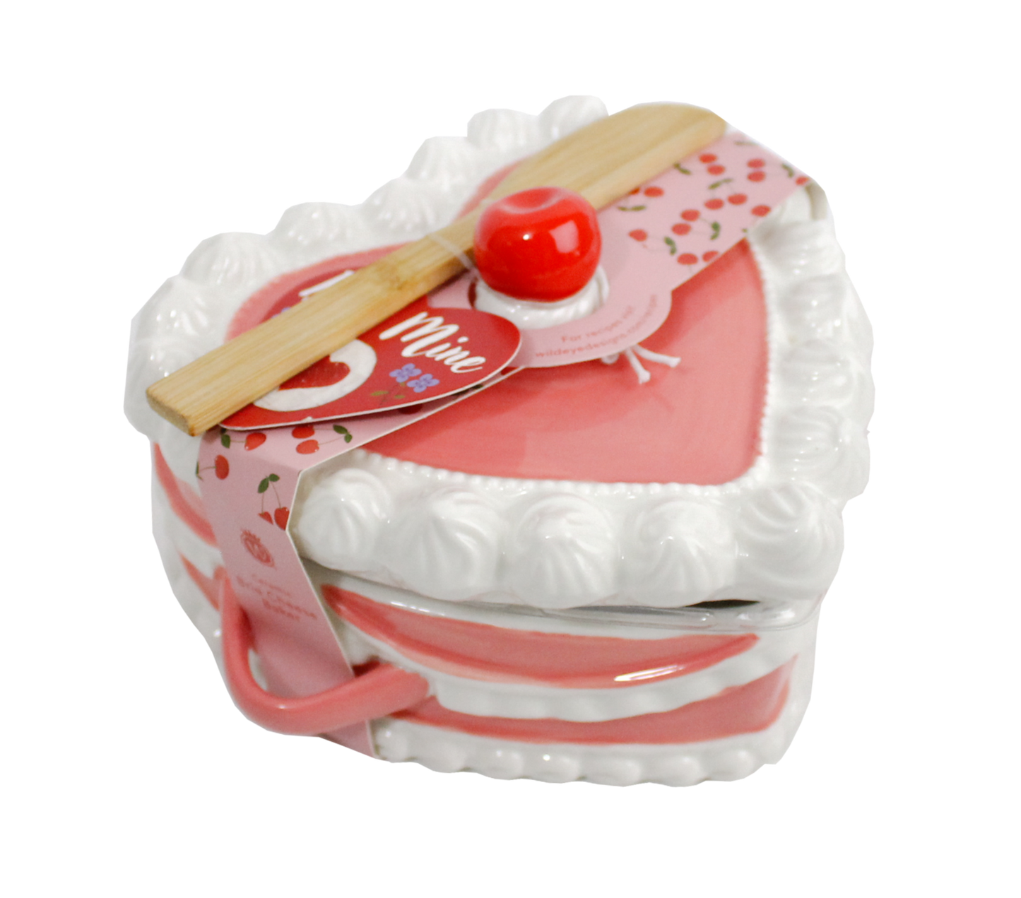 FIGURAL HEART CAKE BRIE BAKER