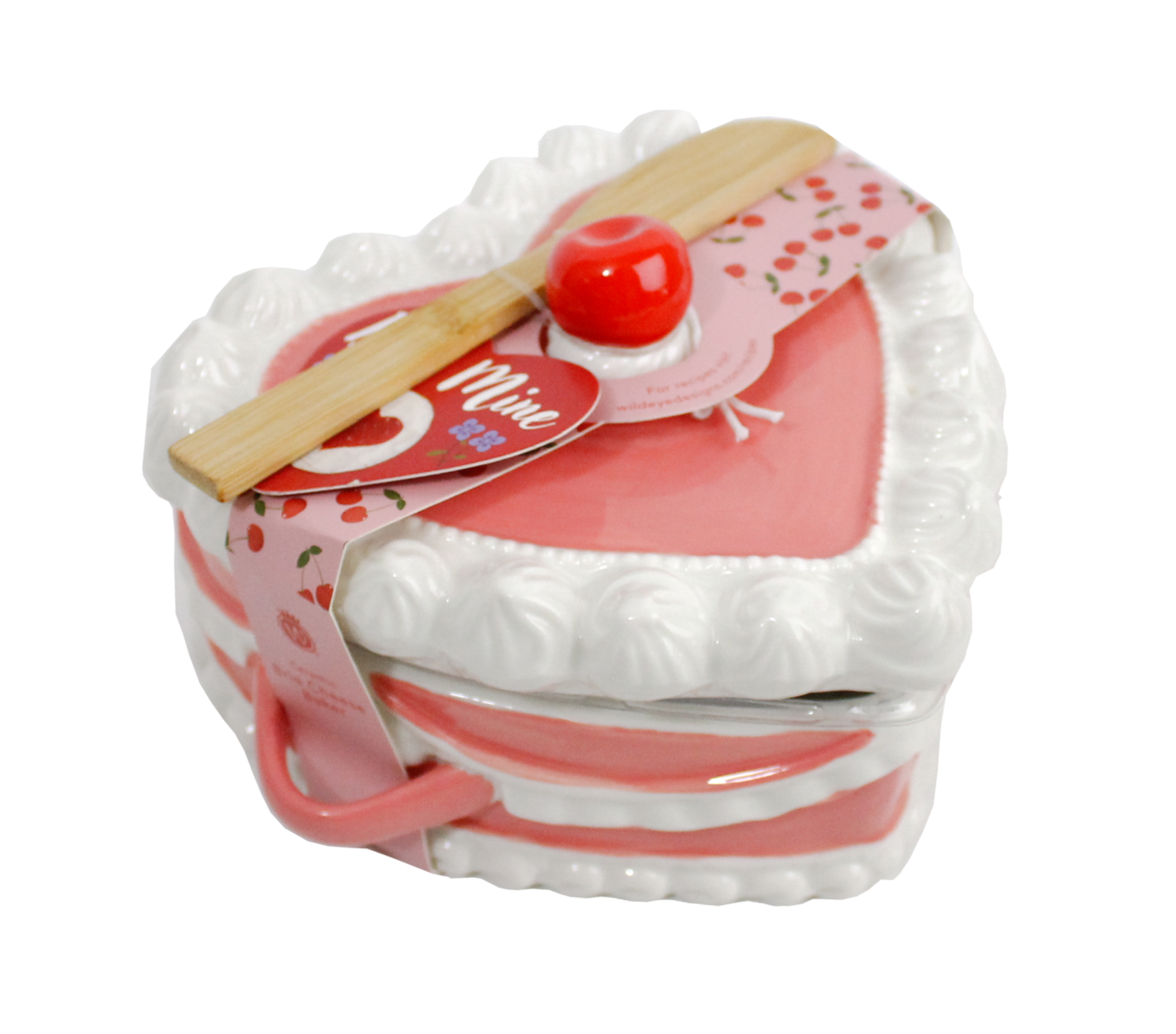 FIGURAL HEART CAKE BRIE BAKER