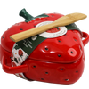 FIGURAL STRAWBERRY BRIE BAKER