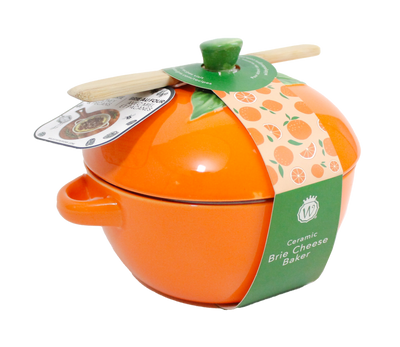 FIGURAL FRUIT BRIE BAKER