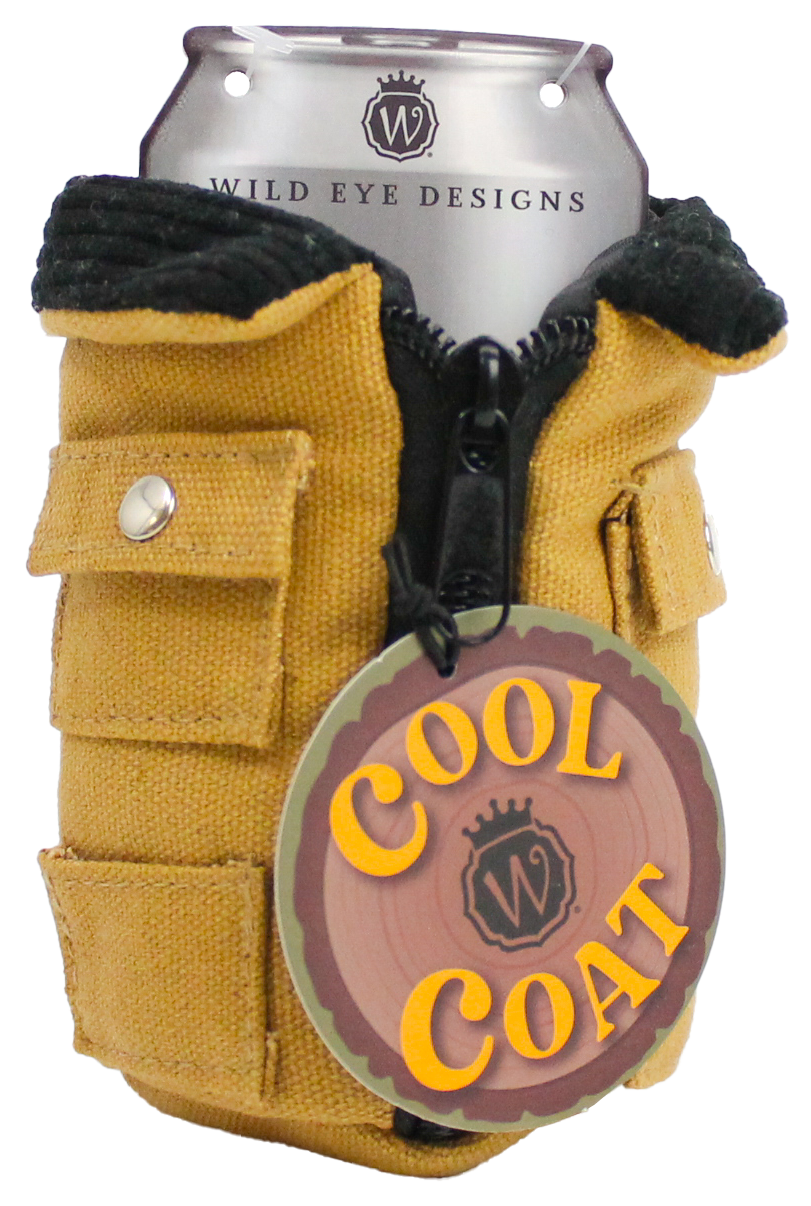 TAN WORKMANS BEER JACKET - Wild Eye Designs