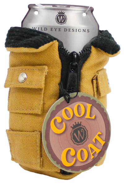 TAN WORKMANS BEER JACKET - Wild Eye Designs