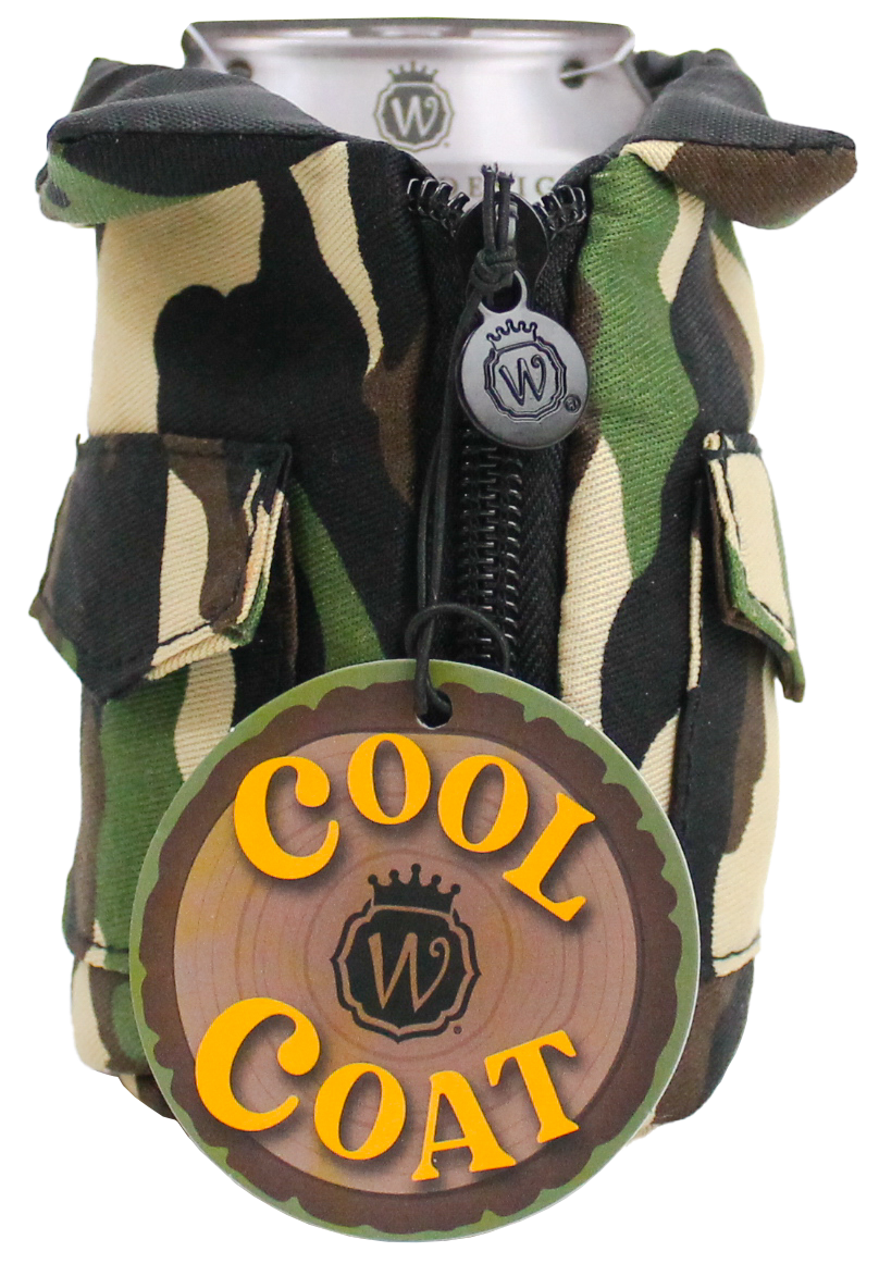 CAMO WORKMANS BEER JACKET - Wild Eye Designs