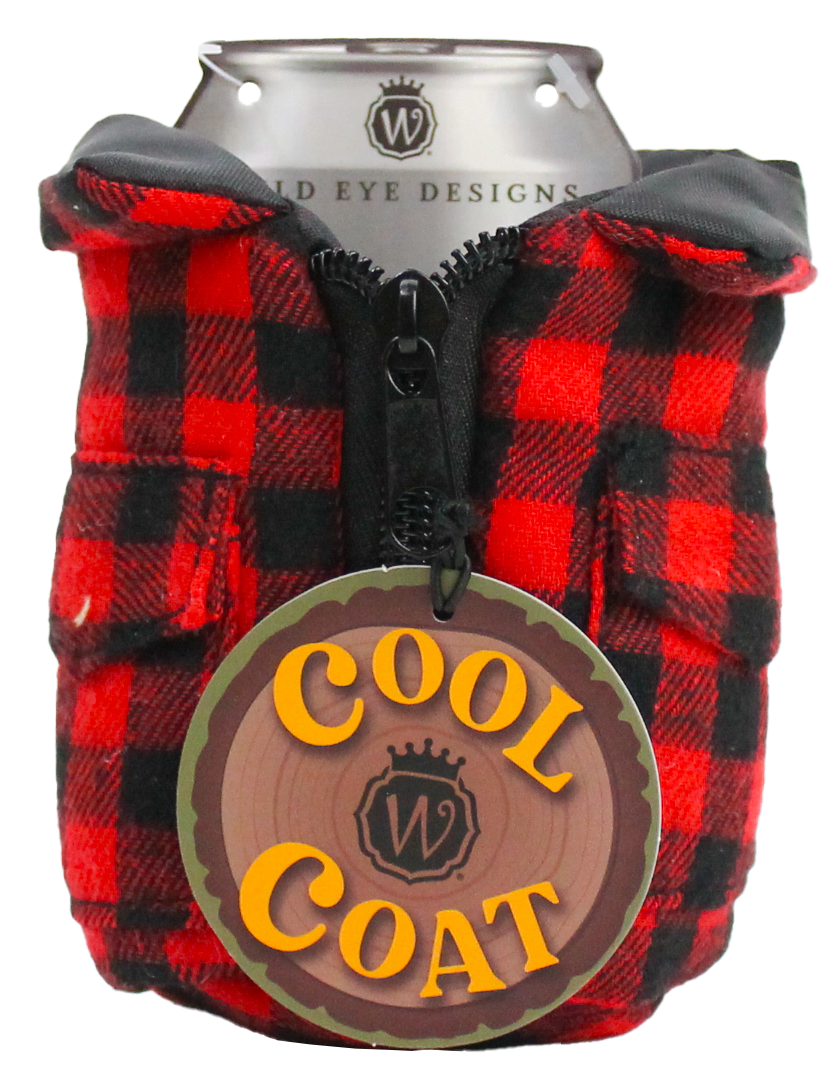 PLAID WORKMANS BEER JACKET - Wild Eye Designs