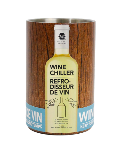WOODGRAIN WINE CHILLER