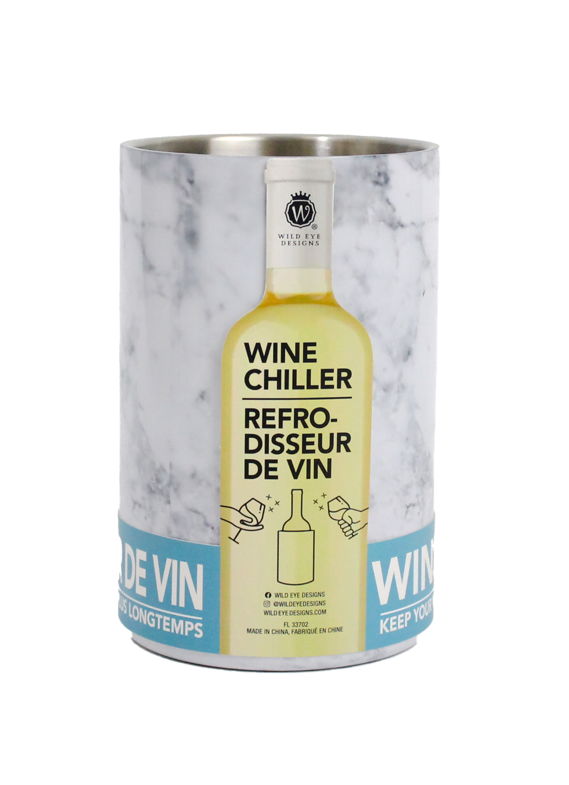 MARBLE WINE CHILLER - Wild Eye Designs