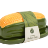 FIGURAL CORN CERAMIC BUTTER DISH