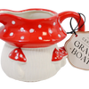 FIGURAL MUSHROOM GRAVY BOAT