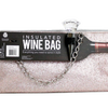 CHAMPAGNE CONFETTI INSULATED WINE BAG & DIAMOND STOPPER - Wild Eye Designs
