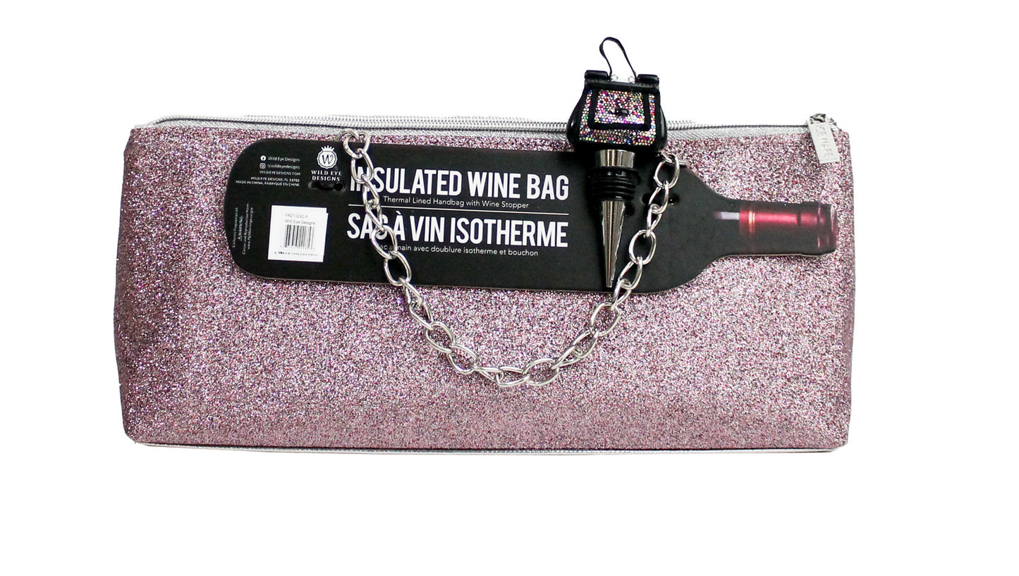 CONFETTI INSULATED WINE BAG & PURSE STOPPER - Wild Eye Designs