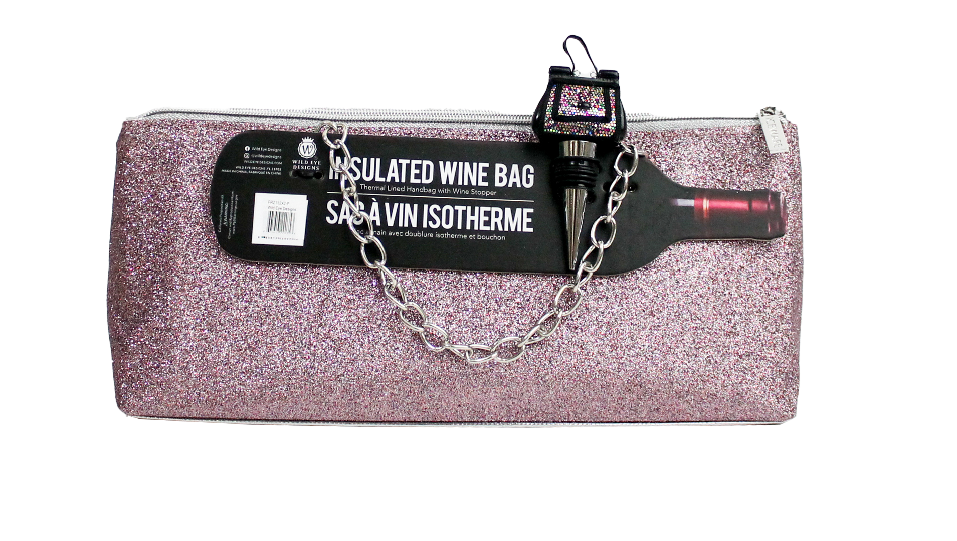 CONFETTI INSULATED WINE BAG & PURSE STOPPER - Wild Eye Designs
