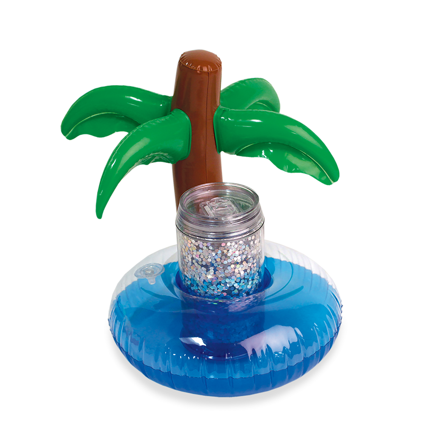 PALM TREE CUP & FLOATY SET