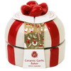FIGURAL GIFT BOX CERAMIC GARLIC BAKER