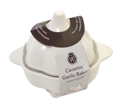 FIGURAL GARLIC CERAMIC GARLIC BAKER