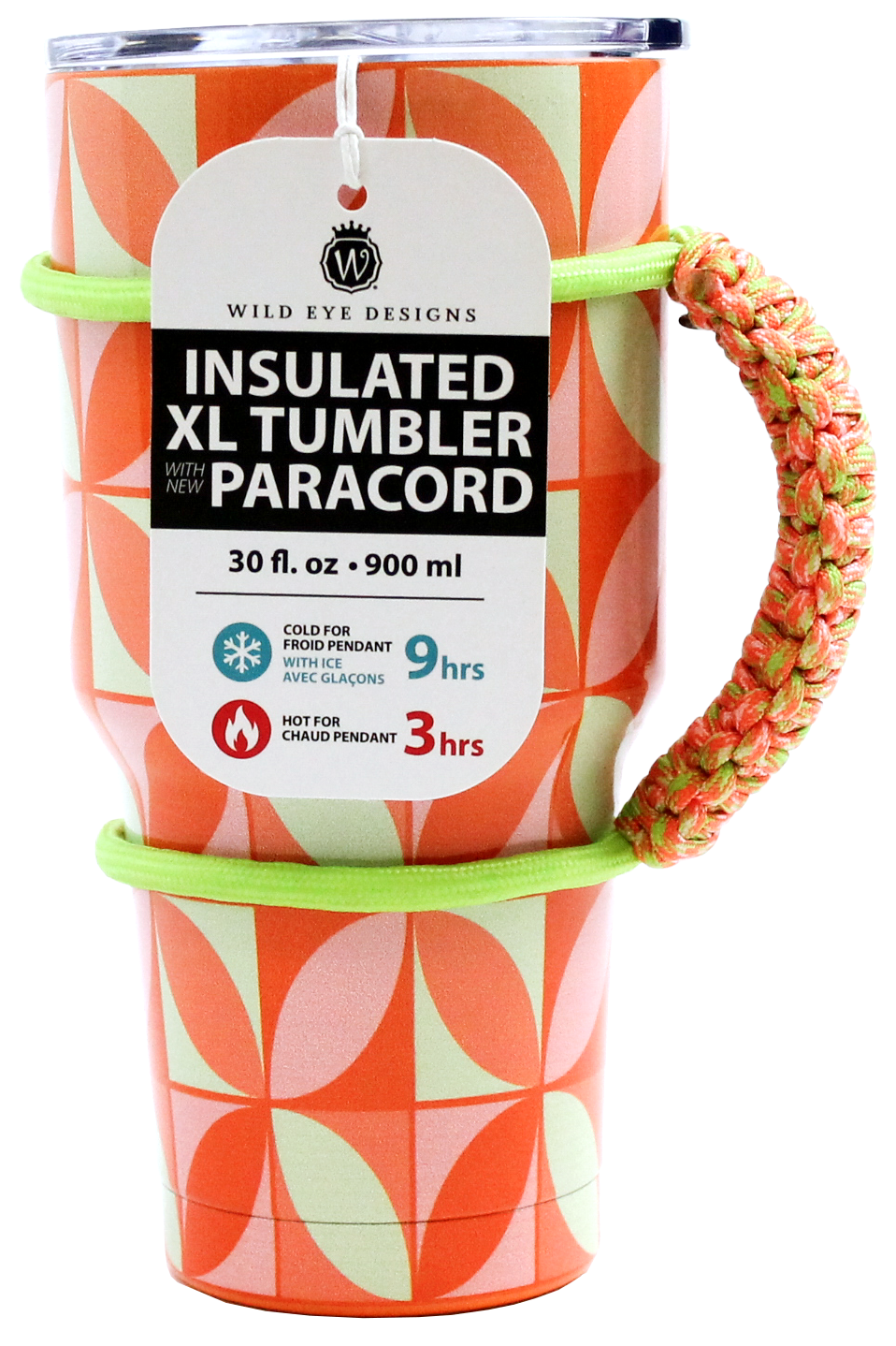 GEOMETRIC PETAL PARACORD TUMBLER
