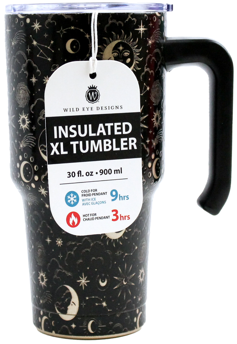 GOLD MOON BLACK MYSTIC XL TUMBLER