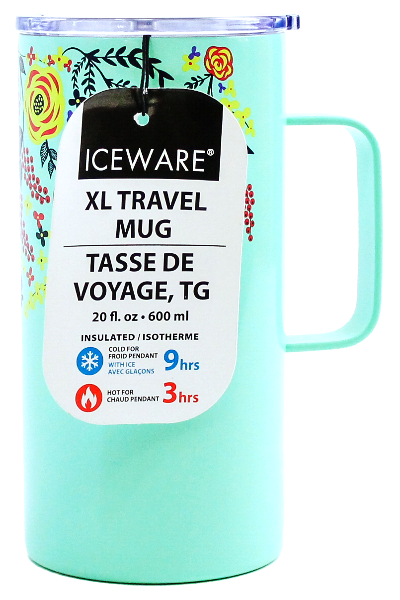 FLORAL XL COFFEE MUG