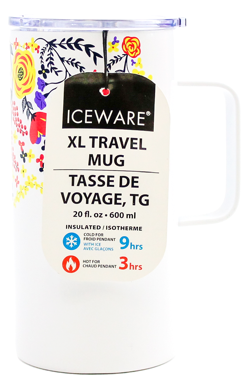 FLORAL XL COFFEE MUG