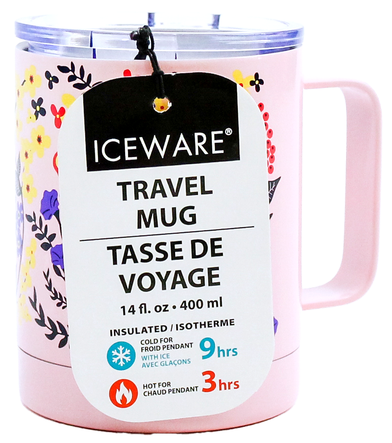 FLORAL DOUBLE WALL MUG