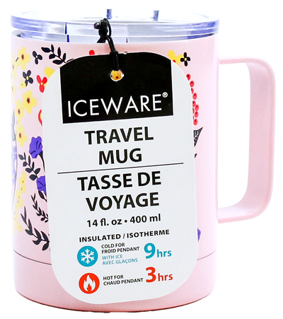 FLORAL DOUBLE WALL MUG