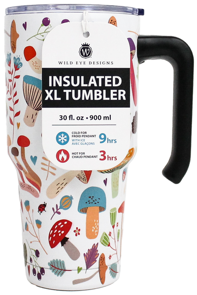 WHITE MUSHROOM XL TUMBLER