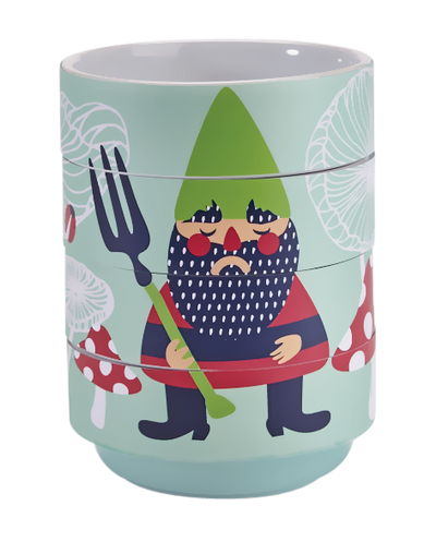 GARDEN GNOME STACKING BOWLS - Wild Eye Designs
