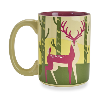 DEER CERAMIC MUGS