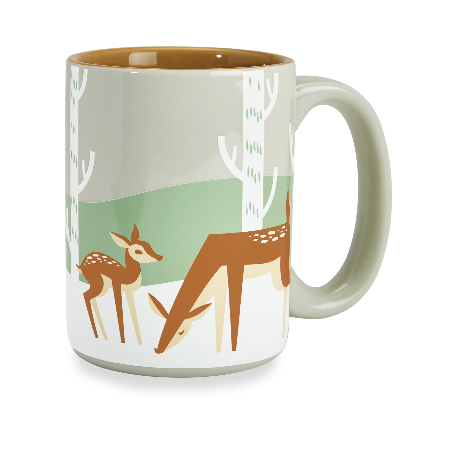 DEER CERAMIC MUGS