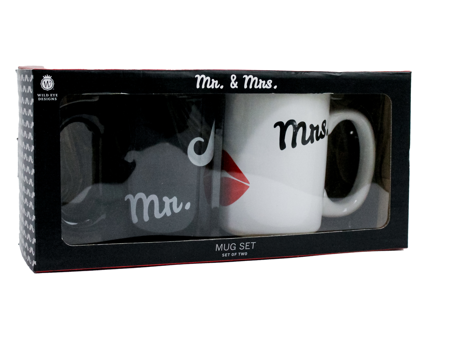 MR. & MRS. CERAMIC MUG SET - Wild Eye Designs