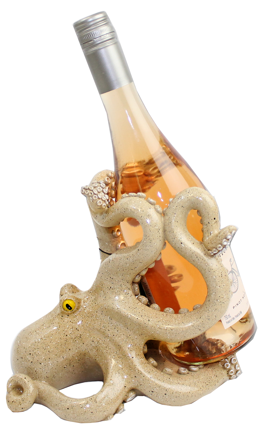 COASTAL OCTOPUS WINE BOTTLE HOLDER