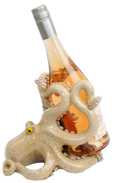 COASTAL OCTOPUS WINE BOTTLE HOLDER