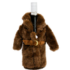 BROWN FUR COAT WINE PARKA