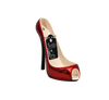 GLITTER HIGH HEEL BOTTLE HOLDER