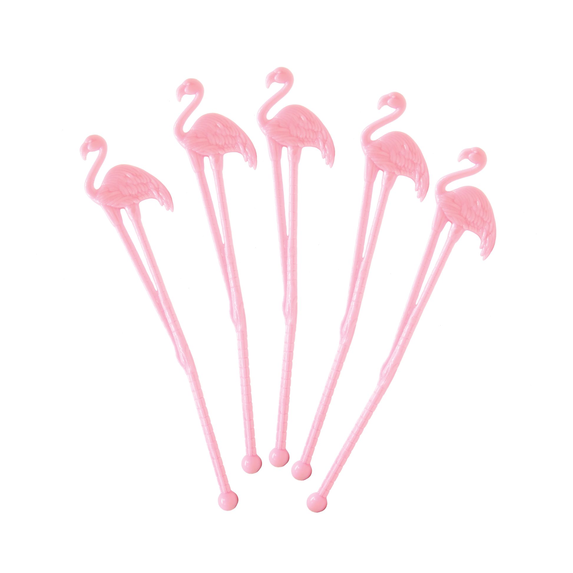 PINK FLAMINGO STIR STICKS