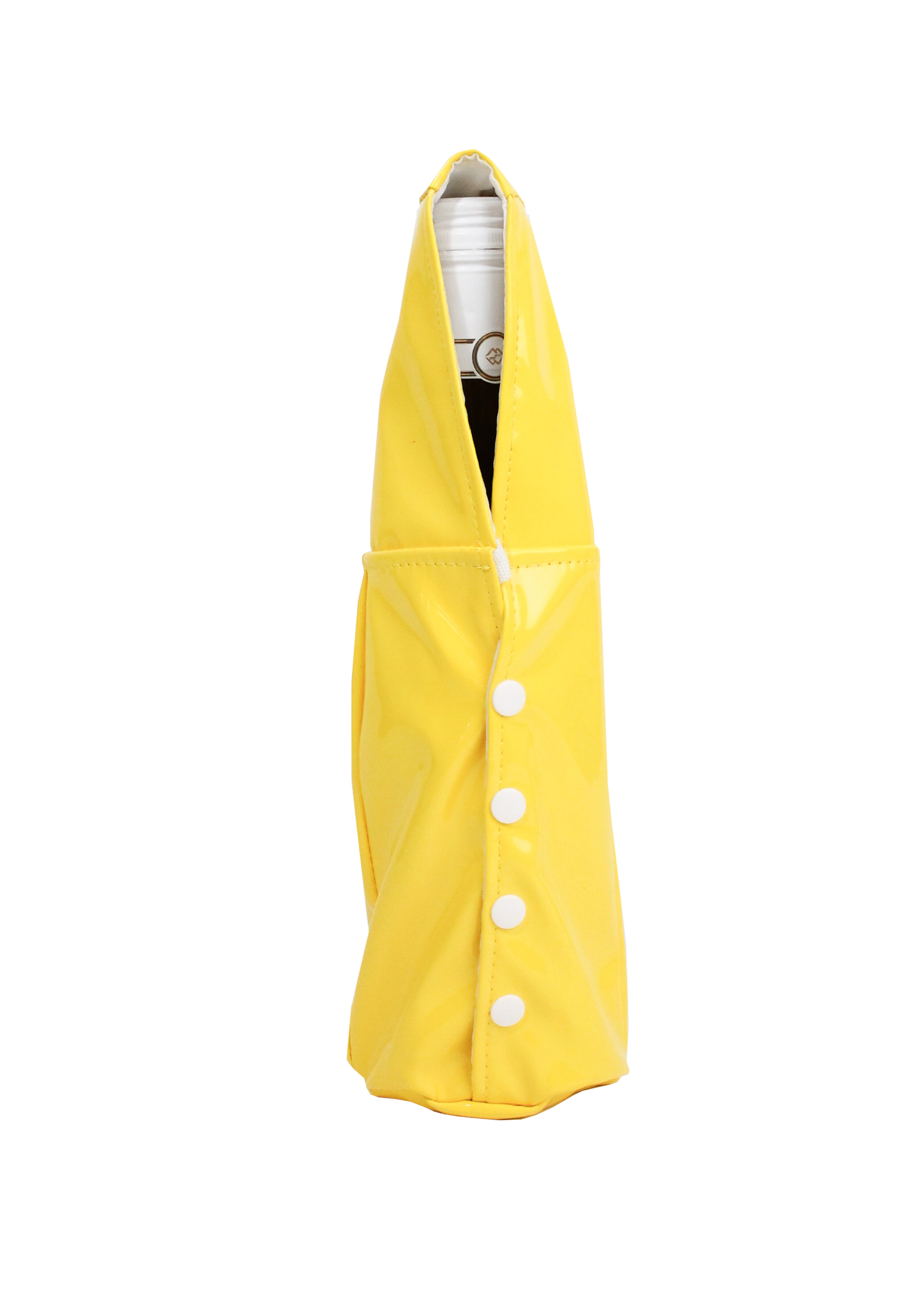 YELLOW RAINCOAT, WINE BOTTLE FASHION - Wild Eye Designs