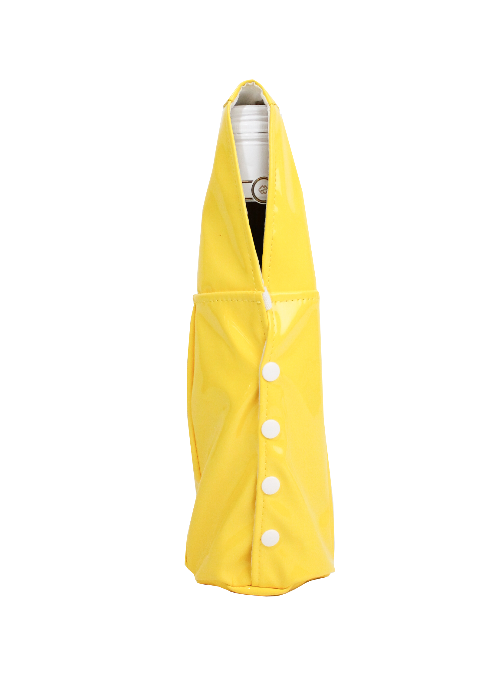 YELLOW RAINCOAT, WINE BOTTLE FASHION - Wild Eye Designs