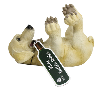 LABRADOR DOG WINE BOTTLE HOLDER