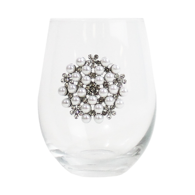 SILVER BROACH DOUBLE WALL GLASS SET - Wild Eye Designs
