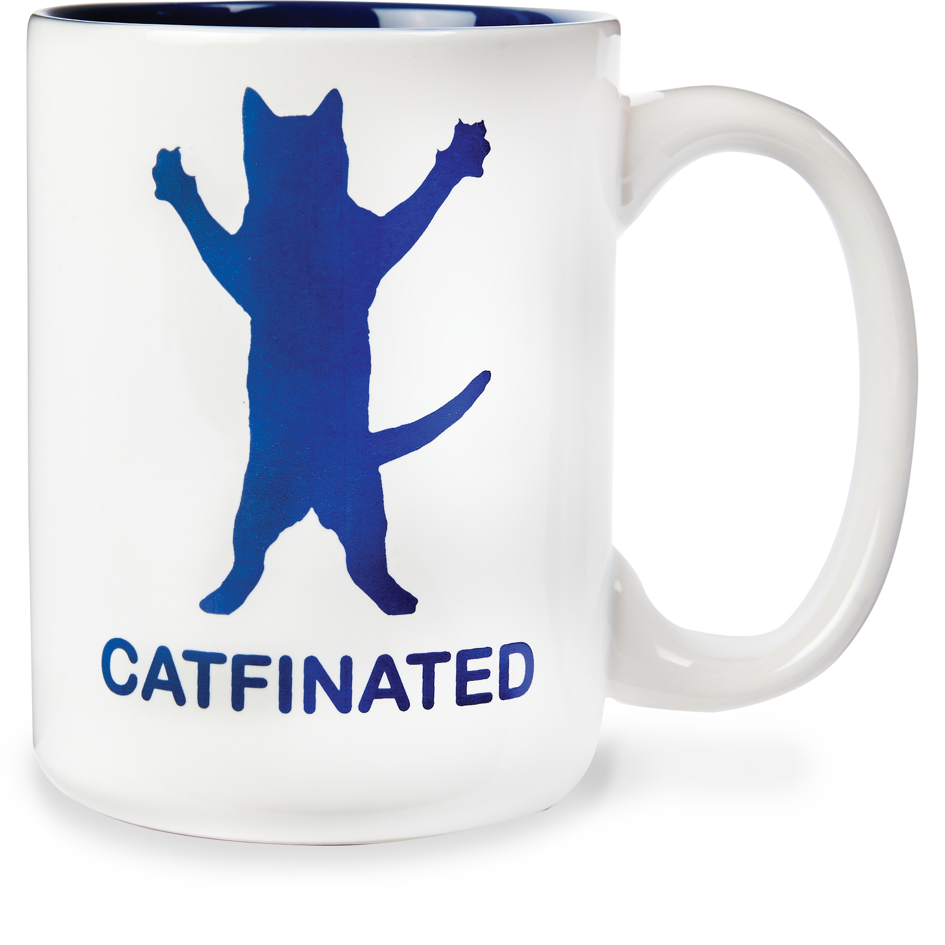 "CATFINATED" CERAMIC MUG