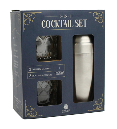 WHISKEY BUSINESS COCKTAIL SET