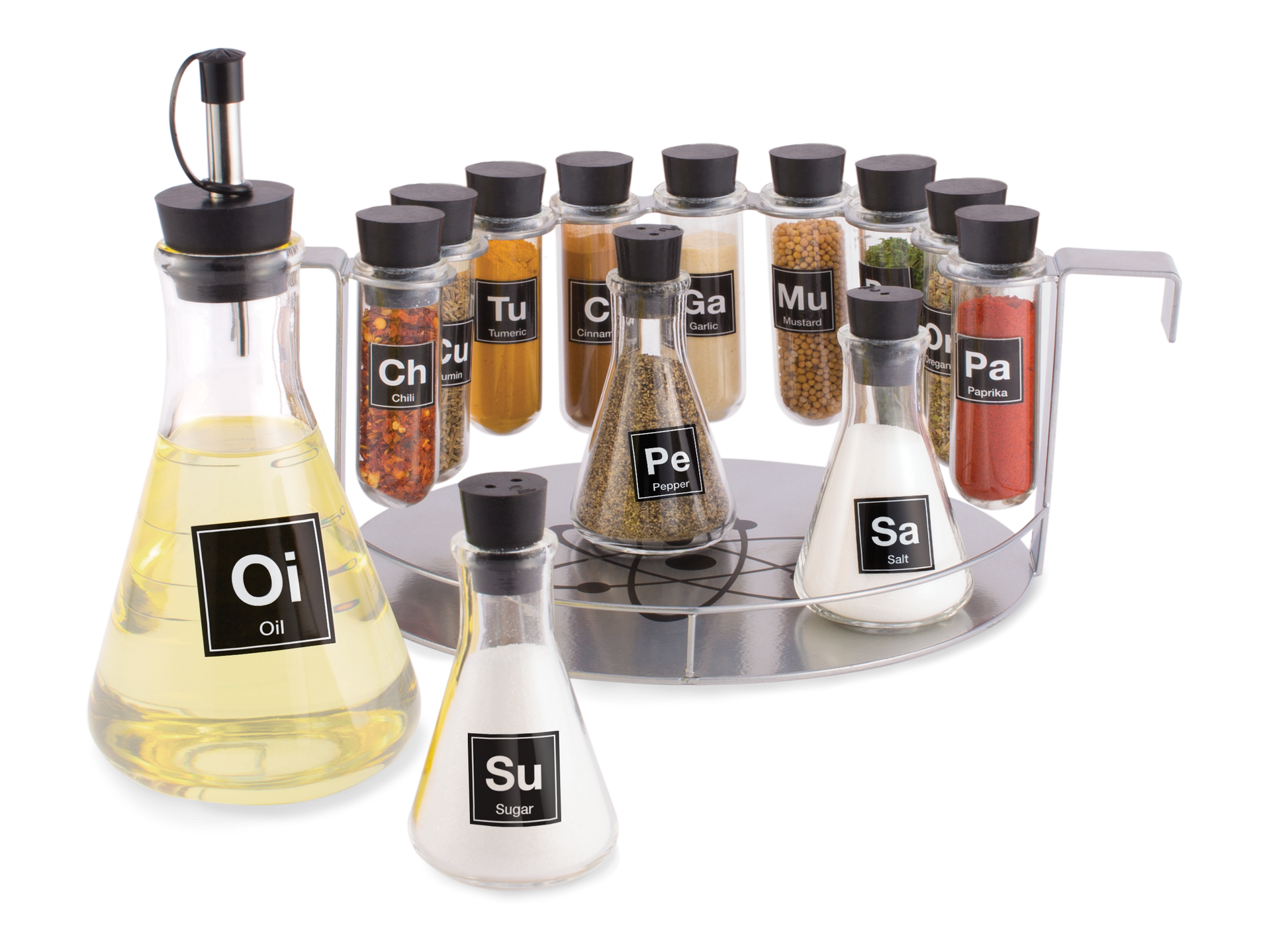 SCIENCE SPICE RACK SET