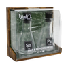 SALT & PEPPER SHAKER LAB FLASKS
