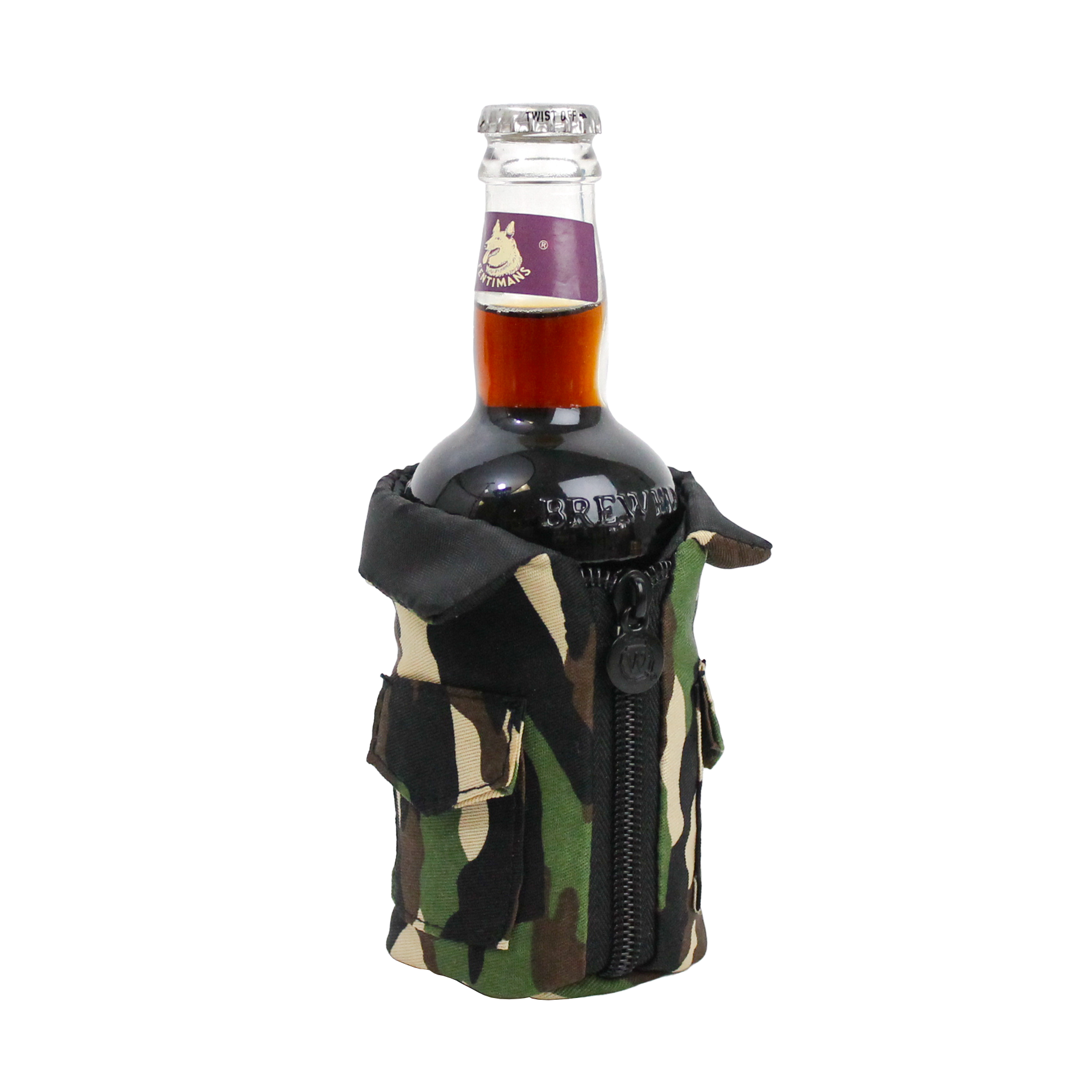CAMO WORKMANS BEER JACKET - Wild Eye Designs