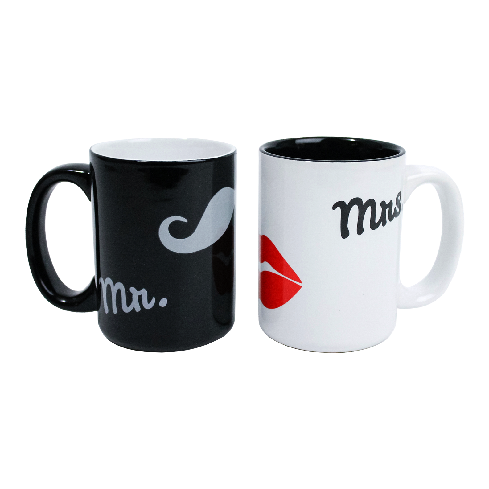 MR. & MRS. CERAMIC MUG SET