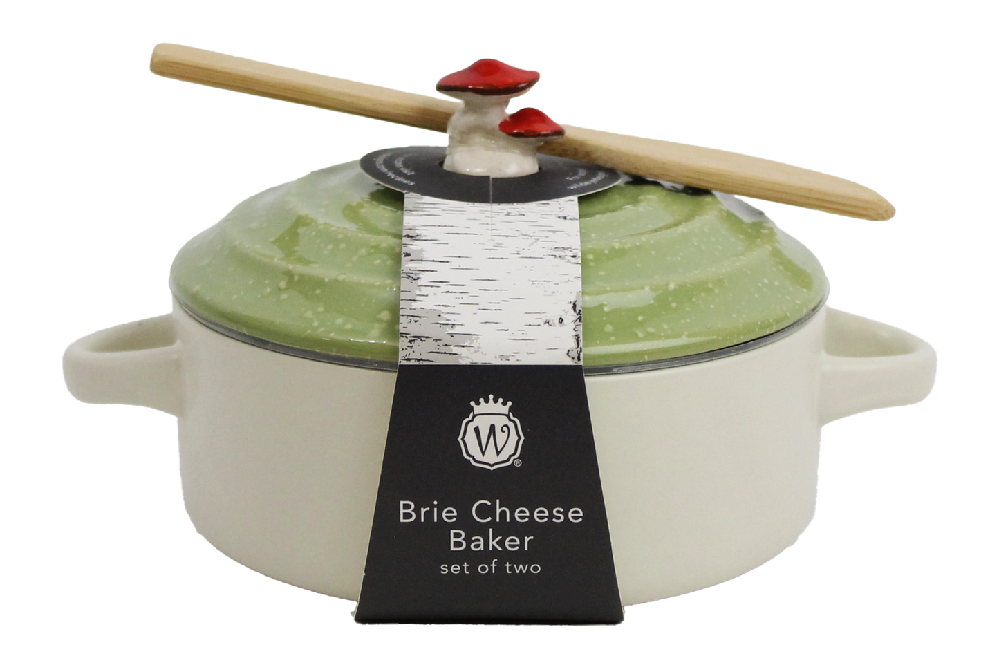 MUSHROOM HANDLE BRIE BAKER