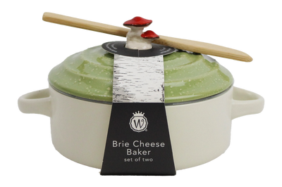 MUSHROOM HANDLE BRIE BAKER